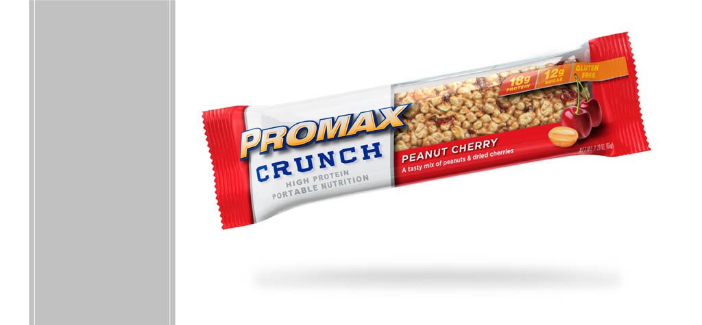 Packaging design and food packaging for Promax Nutrition